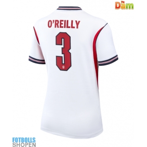 Billiga England Nico O'Reilly #3 Hemmatröja Dam VM 2026 Kortärmad